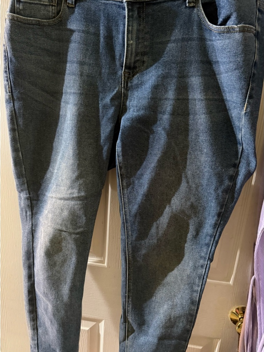 Lane Bryant Women’s Slim Straight Dark Blue Jeans
